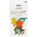 YEY! Let's Party genähte Girlande Sterne classic 2m