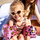 Schwimmflügel Leopard Rosa/Gold