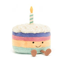 Amuseable Rainbow Birthday Cake Geburtstagskuchen Kuscheltier Jellycat
