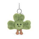 Amuseables Siofra Shamrock Taschenanhänger Schlüsselanhänger Jellycat