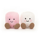 Amuseable Pink And White Marshmallows Kuscheltier Jellycat