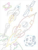 Zauberbilder – Weltall Buch Ars Edition