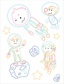 Zauberbilder – Weltall Buch Ars Edition