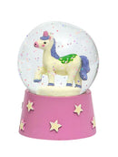 Nachtleuchtende Schneekugel Einhorn Schneekugeln Moses