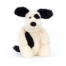 Bashful Black & Cream Puppy Kuscheltier Jellycat