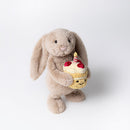 Bashful Beige Bunny 'Birthday' Kuscheltier Jellycat