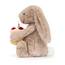 Bashful Beige Bunny 'Birthday' Kuscheltier Jellycat