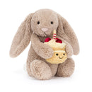 Bashful Beige Bunny 'Birthday' Kuscheltier Jellycat