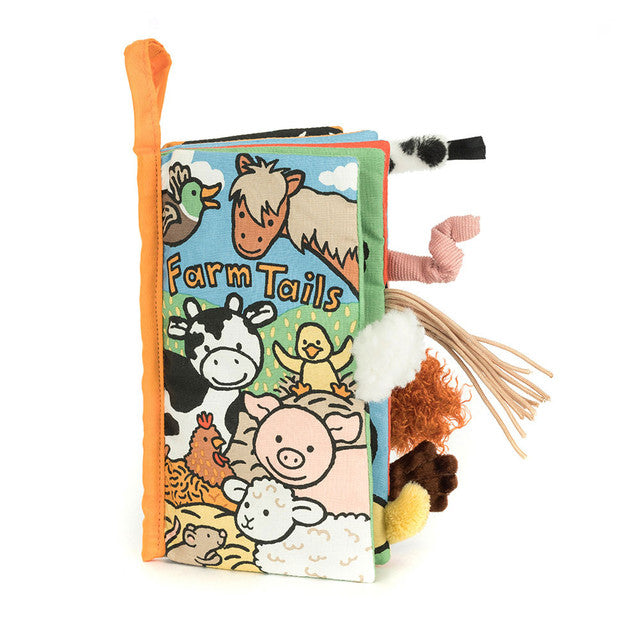 Stoffbuch Farms Tails Englischer Text