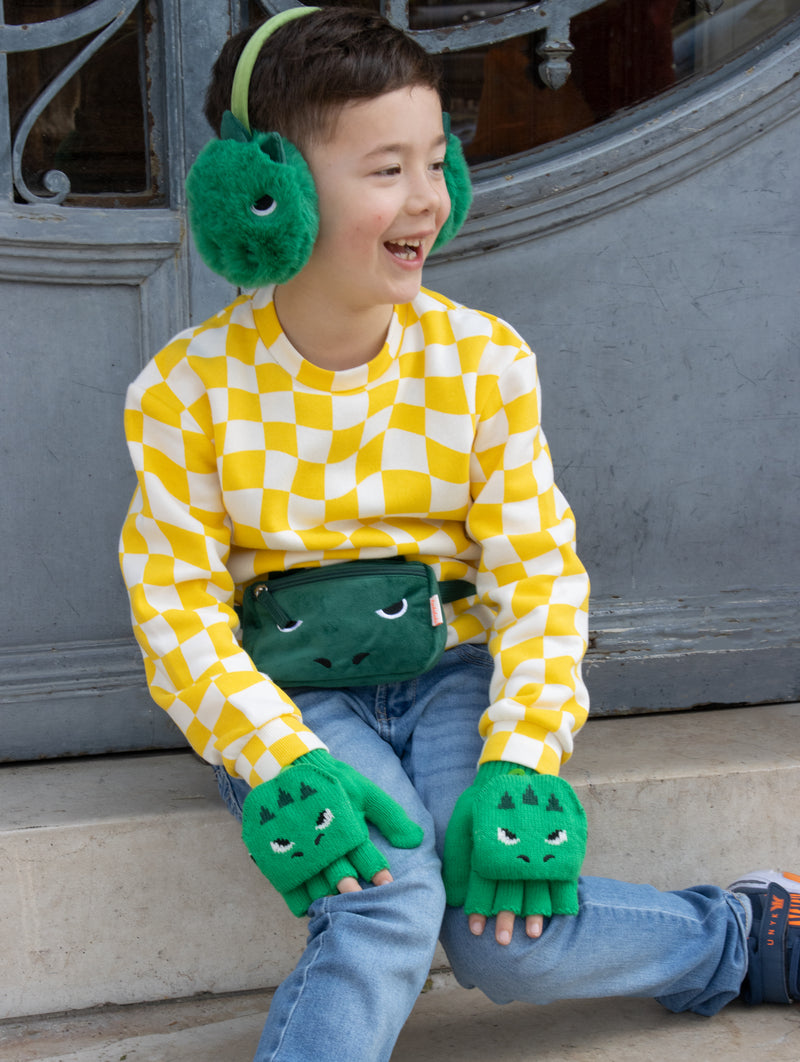Handschuhe zum Umklappen T-Rex