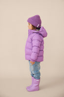 Beanie mit Jersey Futter - Bellflower