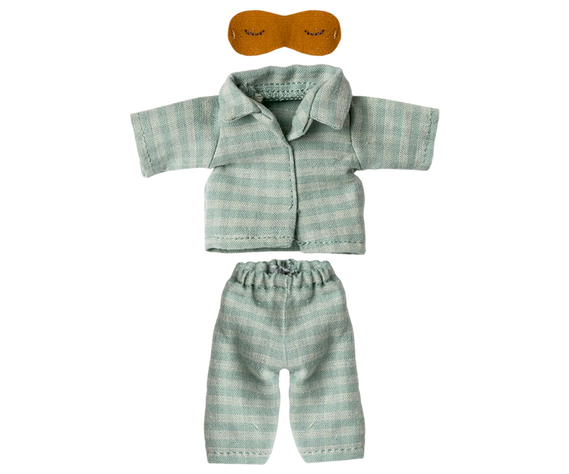Pyjamas, Papa Maus - Mint/sand