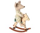 Schaukelpferd, Maus - Gepunktet