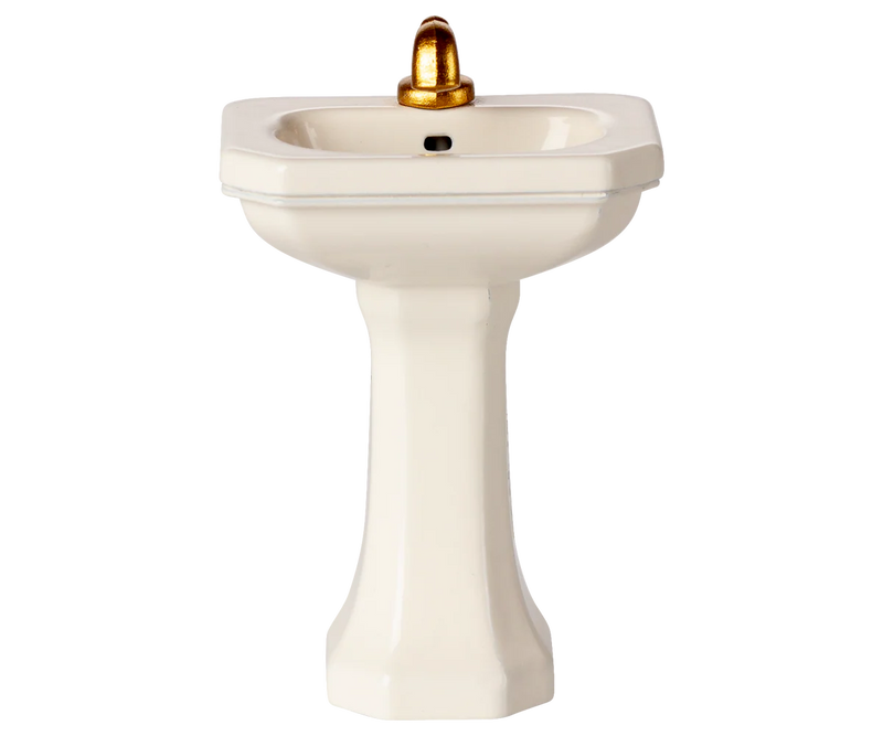 Waschbecken, Maus - Creme