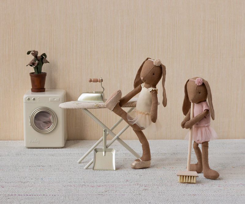 Bügeleisen & -brett, Miniatur - Creme