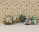 Vintage Einzelbett, Maus - Mint Mäusewelt Maileg
