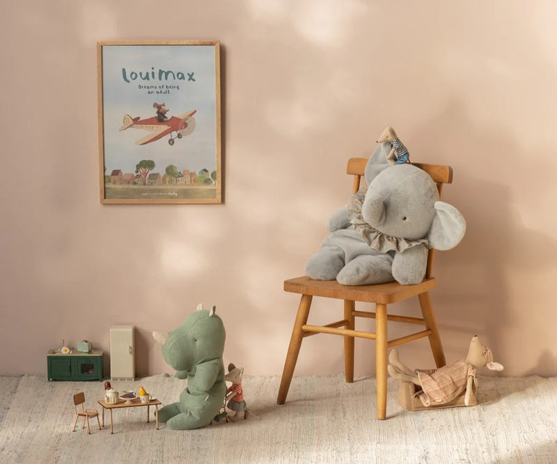 Safari-Freunde, Nashorn, Medium - Salbei