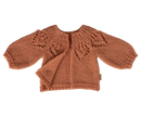 Gestrickte Strickjacke, Größe 3 - Vintage Rose Hasenwelt Maileg