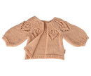 Gestrickte Strickjacke, Größe 3 - Hellrosa Hasenwelt Maileg