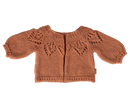 Gestrickte Strickjacke, Größe 4 - Vintage Rose Hasenwelt Maileg