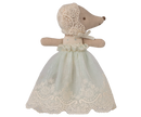 Baby Maus im Kleid – Minze Mäusewelt Maileg