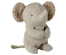 Lullaby Friends, Elefant, Mini – Iron Grey Kuscheltier Maileg