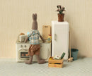 Miniatur Kühlschrank - Off white Hasenwelt Maileg