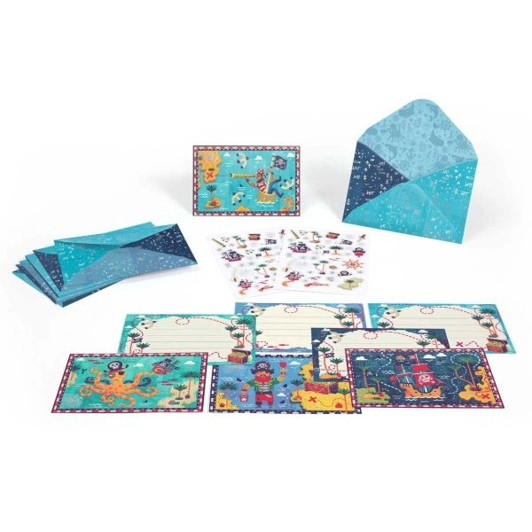 Einladungskarten Pirat