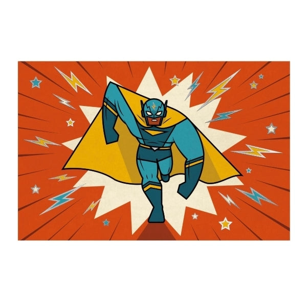 Einladungskarten Superheld