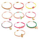 Schmuck Basteln: Macrame Rosa Bastelsets Djeco
