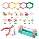 Schmuck Basteln: Macrame Rosa Bastelsets Djeco