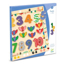 Holzpuzzle: Zahlen 1 - 10 Puzzle Djeco