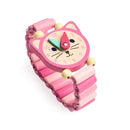 Spieluhr Kleine Katzen Pink Armbanduhr Djeco