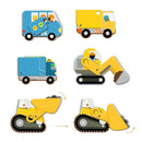 Bodenpuzzle: Baustelle - 12 + 5 Teile