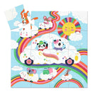Puzzle: Wolkenauto 16 Teile Puzzle Djeco