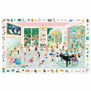 Wimmelpuzzle: Tanzschule - 100 Teile Puzzle Djeco