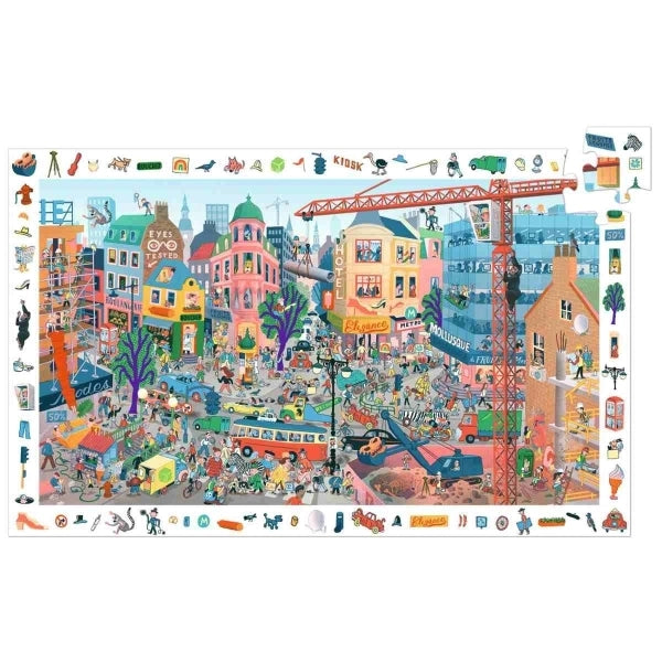 Wimmelpuzzle: Stadt - 200 Teile