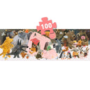 Puzzle Gallery: The Park - 100 Teile Puzzle Djeco