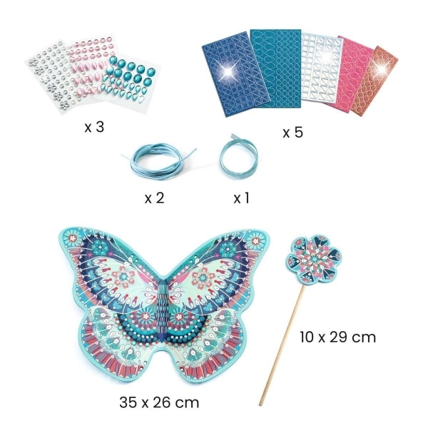 DIY: Feenflügel & Zauberstab