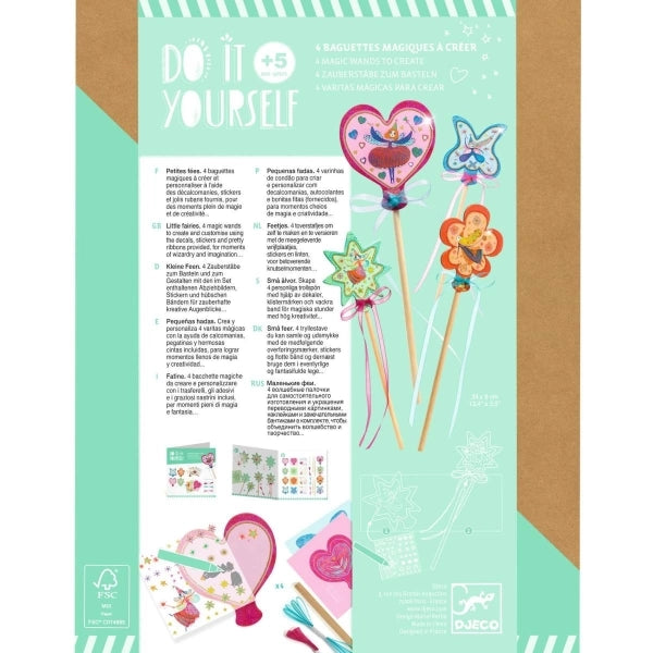 Do it yourself: Zauberstäbe zum Basteln Kleine Feen