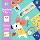 Lernspiele: Domino Kleine Tiere Lernspielzeug Djeco