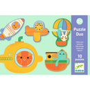 Lernspiel: Puzzle duo: Fahrzeuge
