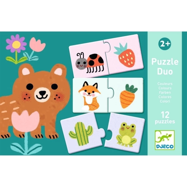 Lernspiel: Puzzle duo: Farben