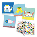 Sticker 3-6: Stickerbilder Meerestiere