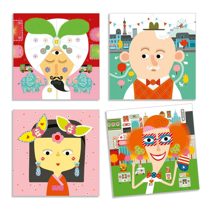 Sticker 3-6: Stickerbild Jeder ist anders