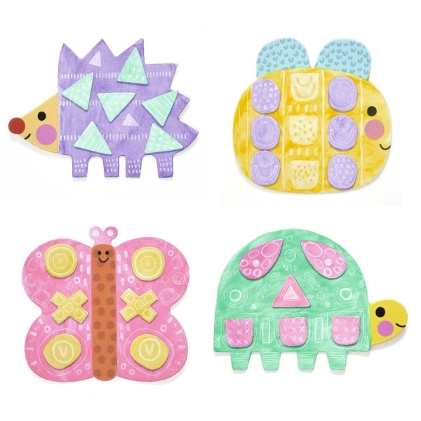 Malset +18m: Fingerfarbe - Kleine Formen