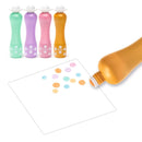 Farben: 4 Schaumstoffspitzen Pearly