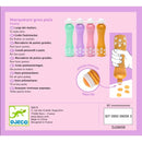 Farben: 4 Schaumstoffspitzen Pearly