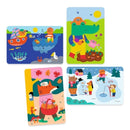 Wassermalen: 4 Jahreszeiten