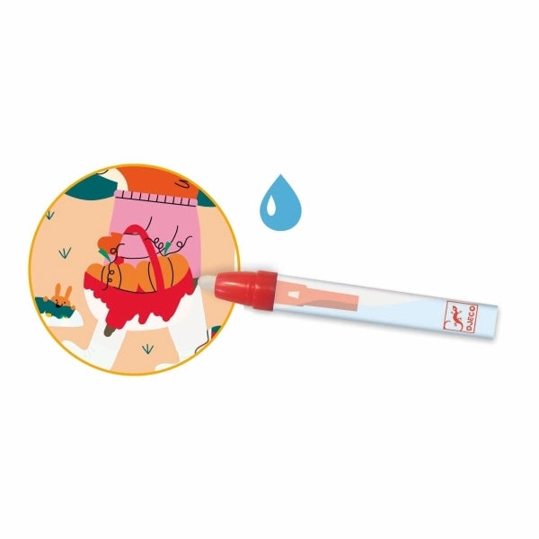 Wassermalen: 4 Jahreszeiten